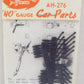 Cal Scale 190-276 HO Plastic Air Hoses & Brackets (Pack of 20)