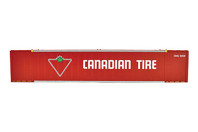 Con-Cor 0004-088010 HO 53' Sheet Post Rivet Side Container Canadian Tire Set