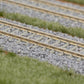 Trix 14506 Minitrix 2-1/8" Straight Track with Concrete Ties