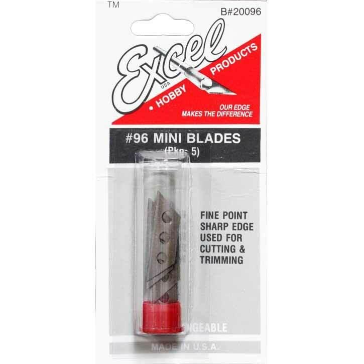 Excel 20096 #96 Mini Micro Replacement Blade (Pack of 5)