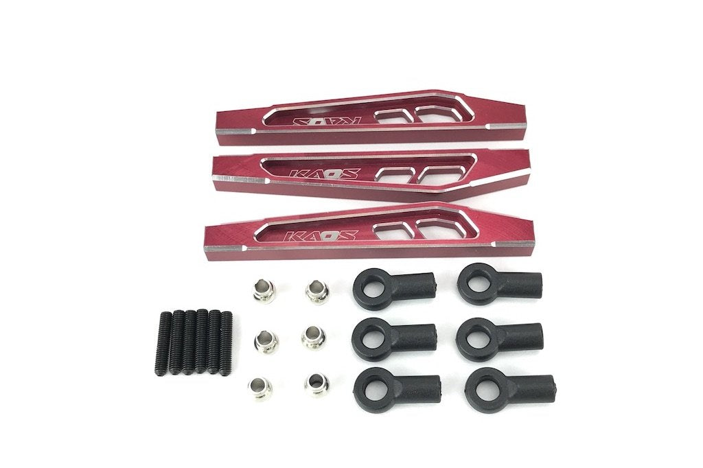 CEN CKD0369 KAOS Front Upper and Lower Suspension Links (Set of 3)