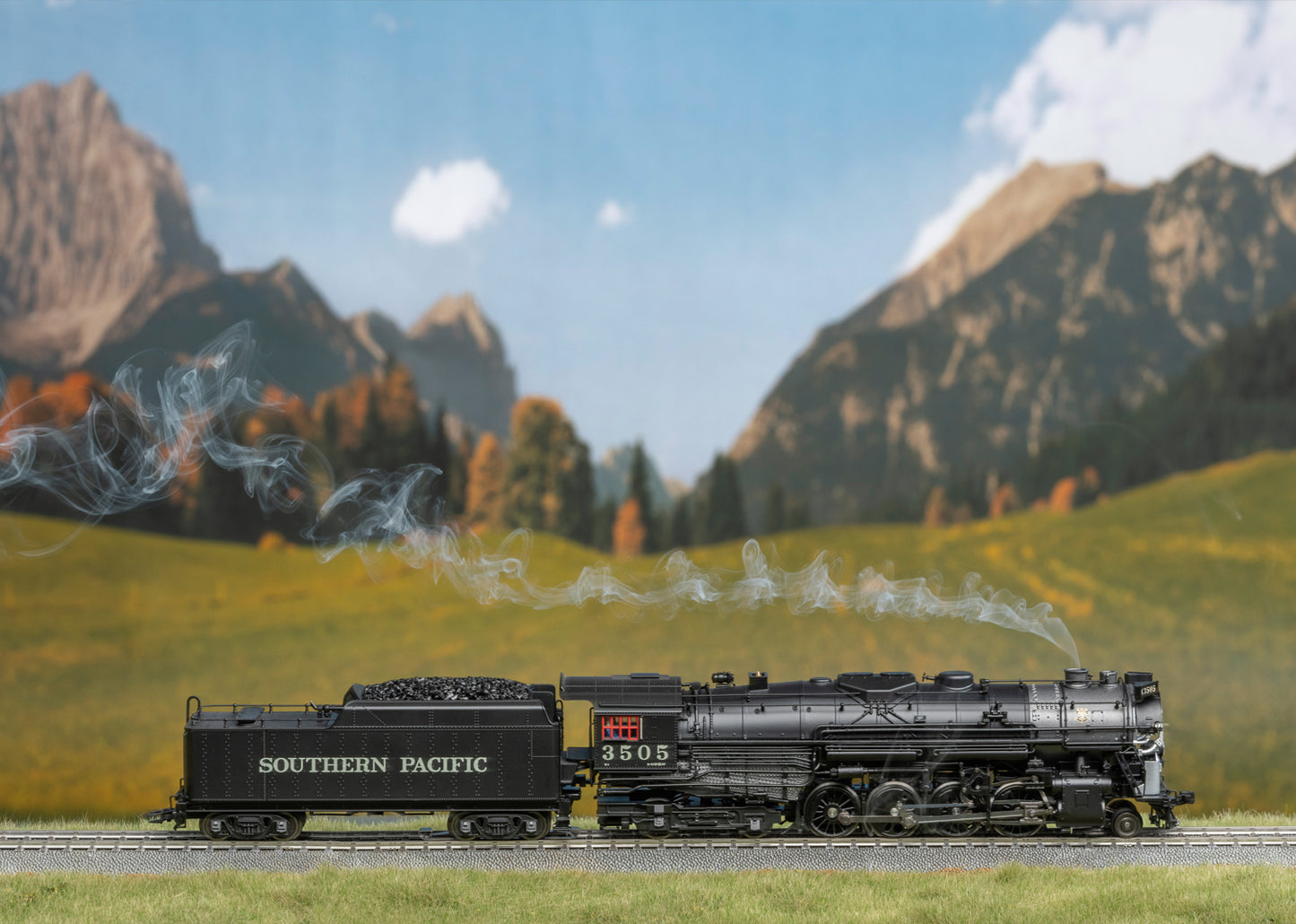 Marklin 37983 HO Southern Pacific Berkshire 2-8-4 Steam Locomotive #3505