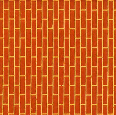 Chooch 8670 HO/O/S Large Flexible Brick Pavers Sheet