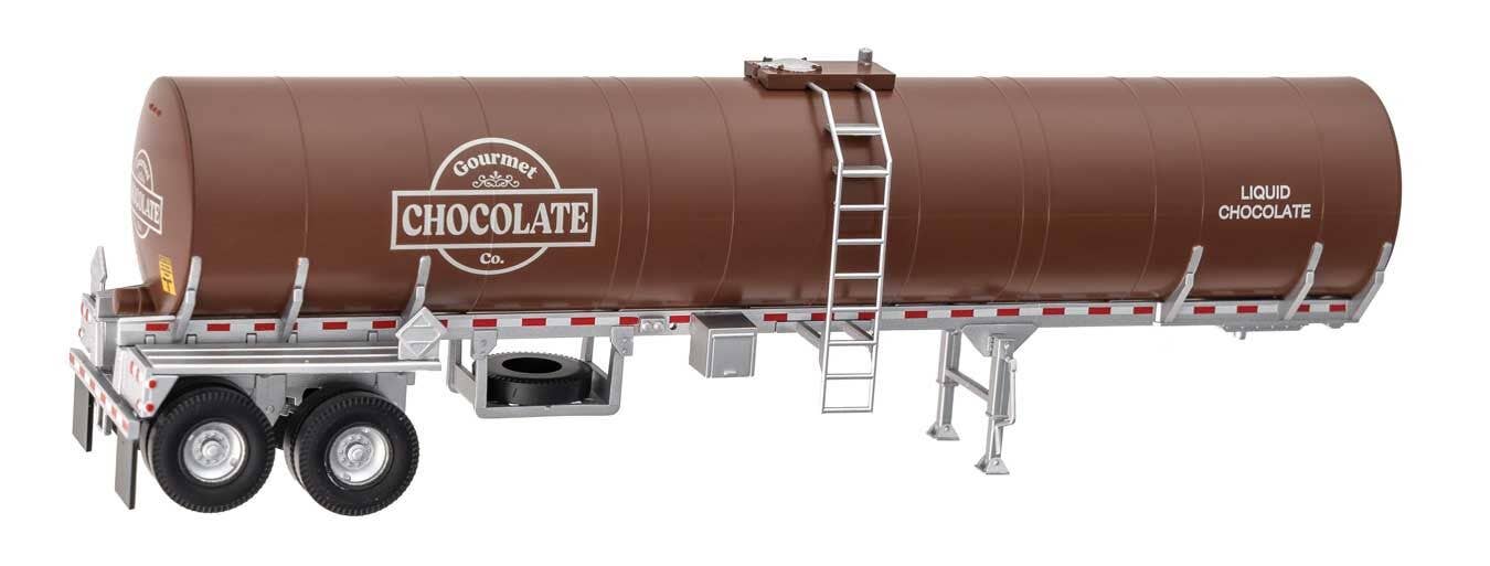 Walthers 933-B4166 HO Chocolate Factory Building Kit with Tank Trailer