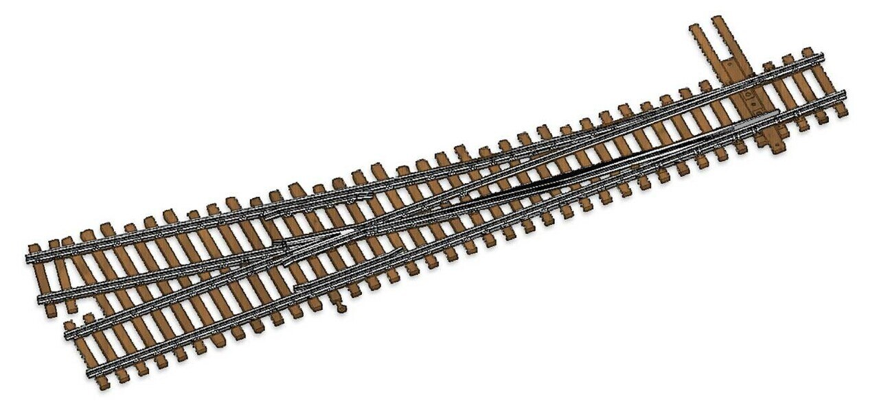 Walthers 948-83014 HO Code 83 Nickel Silver DCC Friendly Right Hand Turnout #4