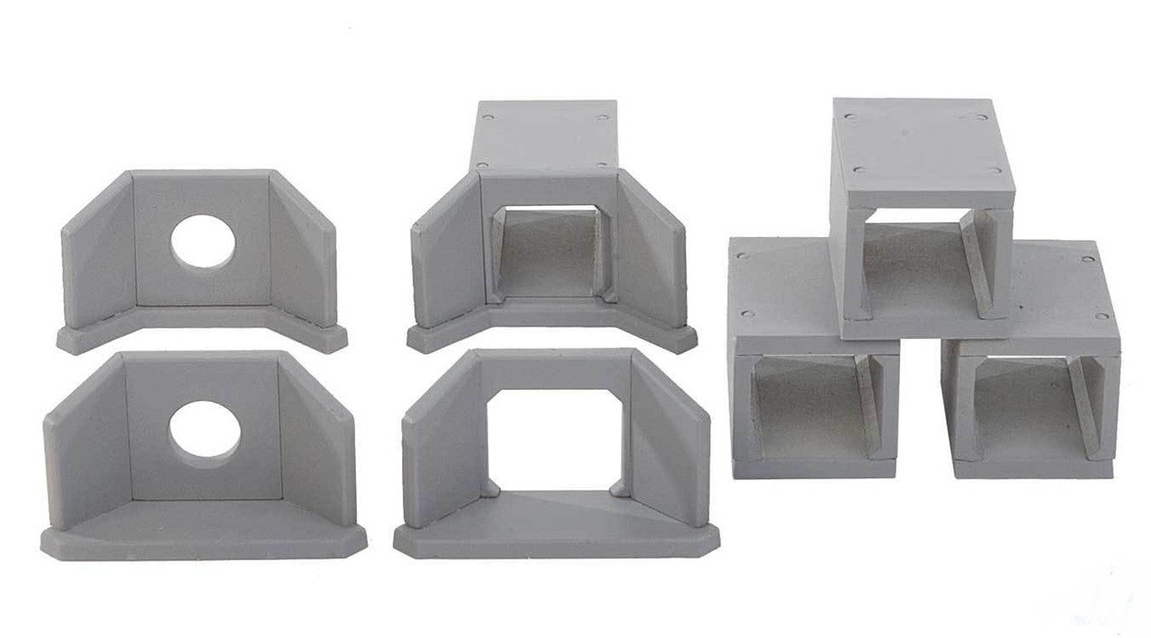 Walthers 933-4558 HO Concrete Culverts Kit