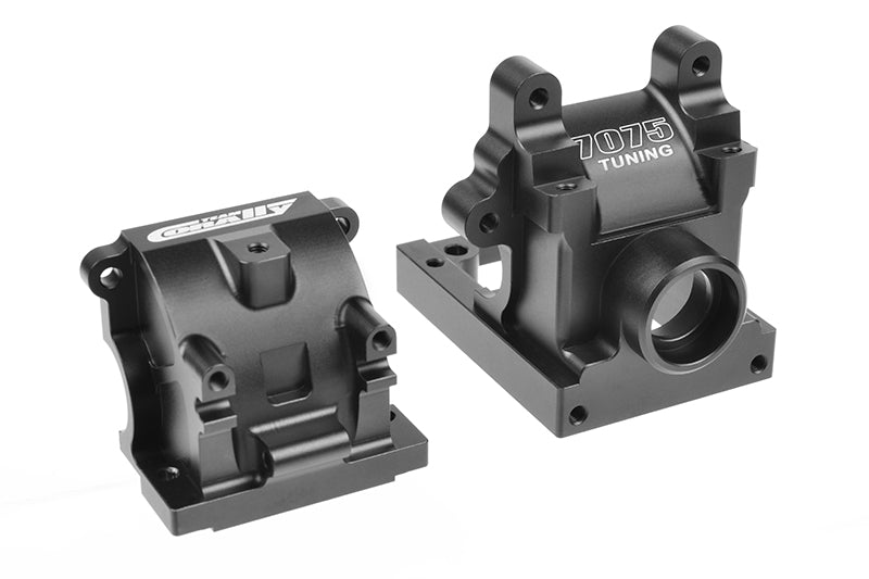 Corally C-00180-854 Black Swiss Made 7075 T6 Gearbox Case Set
