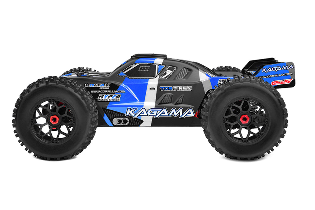Corally 00474-B 1:8 Blue Kagama XP 6S Roller Chassis Monster Truck