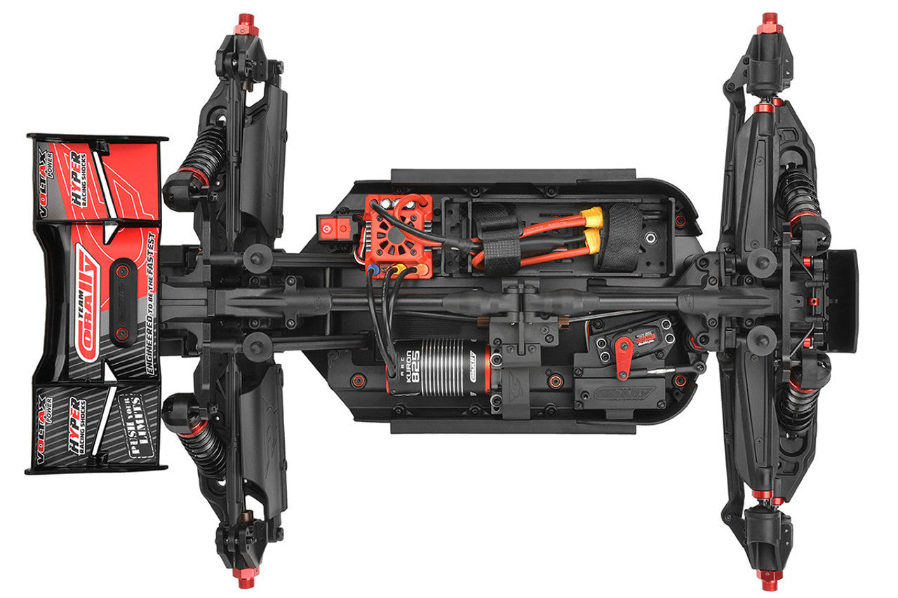 Corally 00274-R 1:8 Red Kagama XP 6S Monster Truck Ready-To-Run