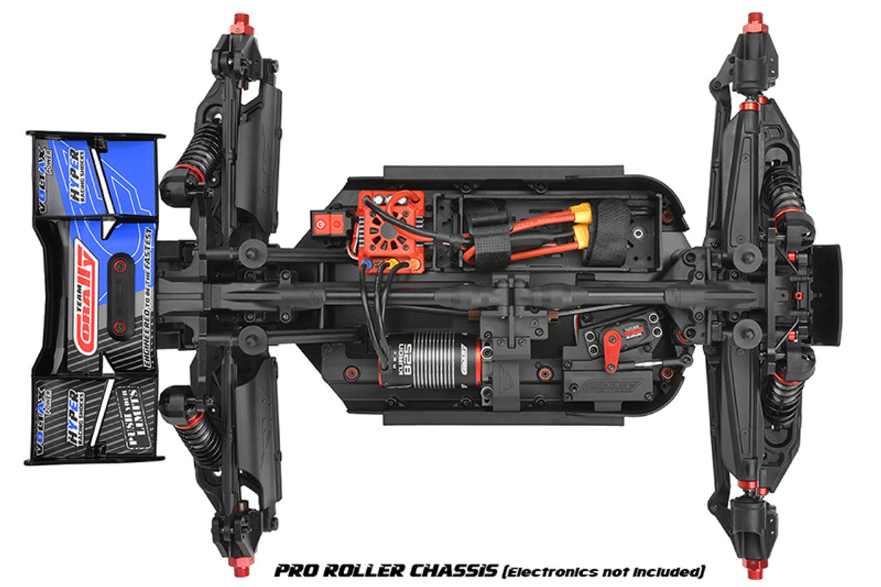 Corally 00474-B 1:8 Blue Kagama XP 6S Roller Chassis Monster Truck