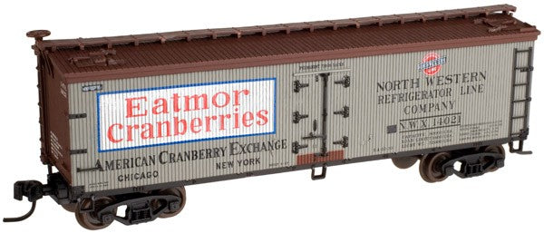 Atlas 20002009 HO Eatmor Cranberries 40' Wood Reefer Car #14020