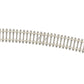 Trix 14518 Minitrix 19-3/8" Radius Curved Track with Concrete Ties
