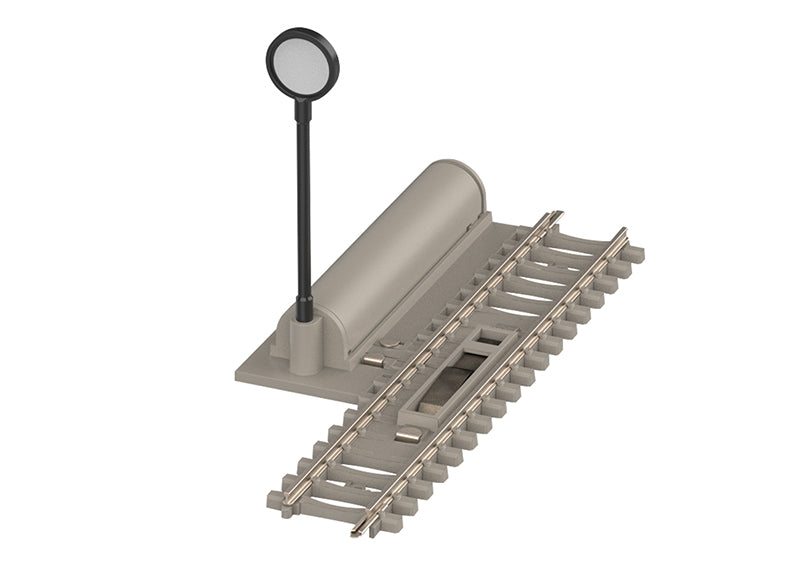 Trix 14569 N Minitrix 3" Uncoupler Track with Concrete Ties