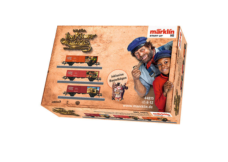 Marklin 44815 HO King Alfons, Mrs. Waas & Mr. Armel Gondola Car Set (Set of 3)