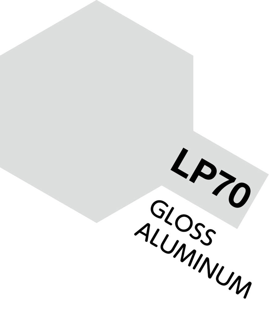 Tamiya 82170 Color Lacquer Lp-70 Gloss Aluminum - 10 ml Bottle
