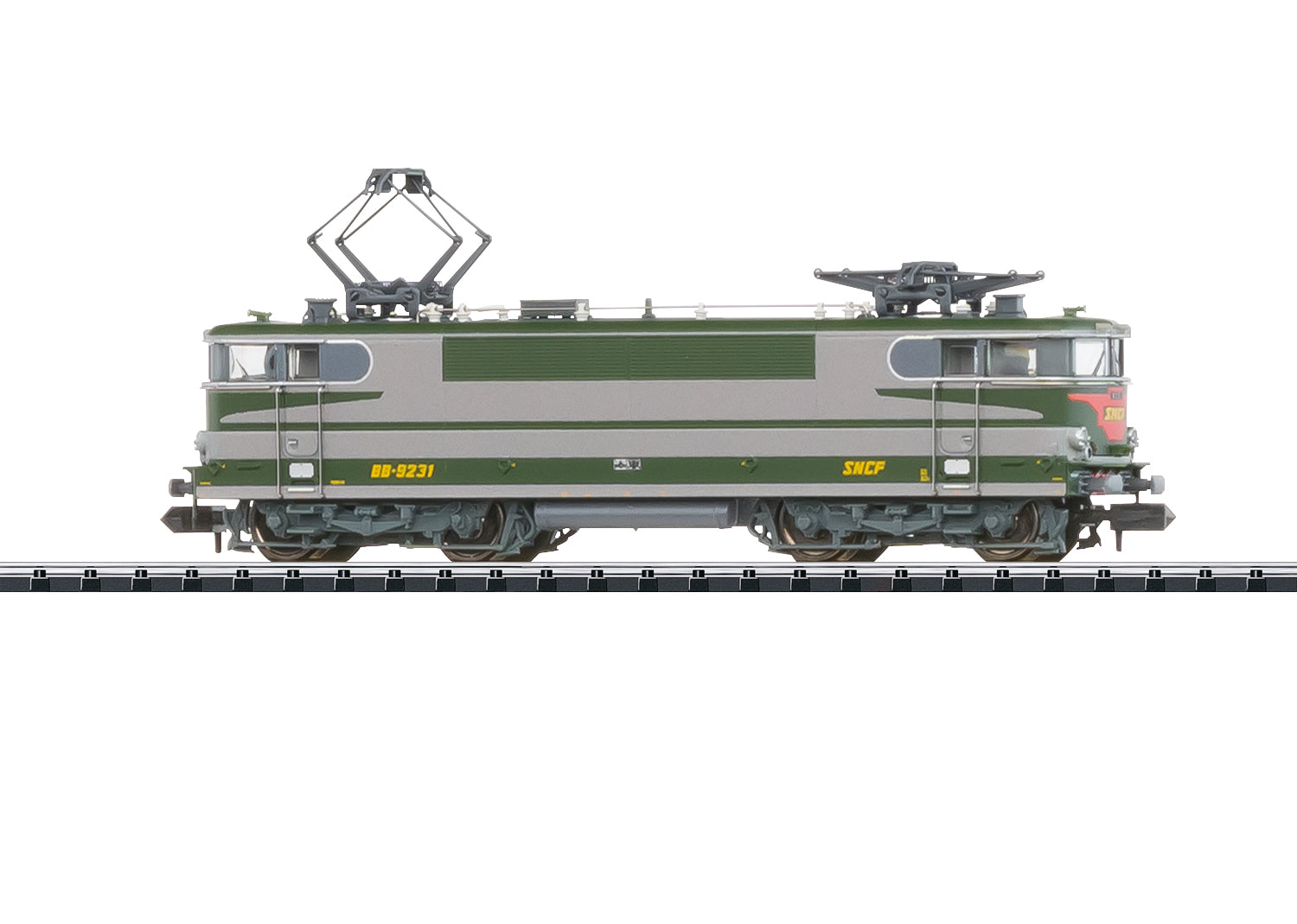 Minitrix 16693 N SNCF Arzens Class BB 9200 Electric Locomotive with DCC & Sound