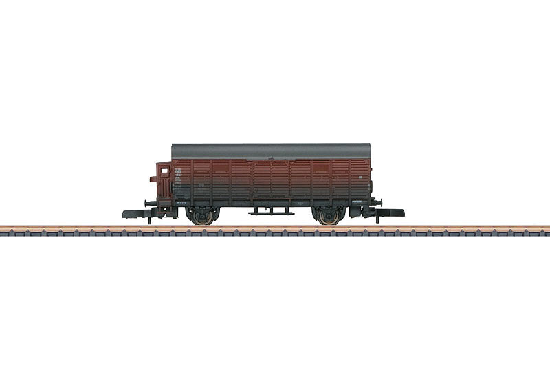 Marklin 82261 Z German Federal Railroad DB Type Gl 11 Boxcar w/Brakeman's Cab #1