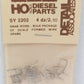 Detail Associates SY2202 HO Scale Grab Irons 17" Drop Bulk Package 4dz
