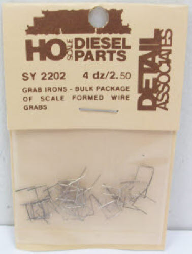 Detail Associates SY2202 HO Scale Grab Irons 17