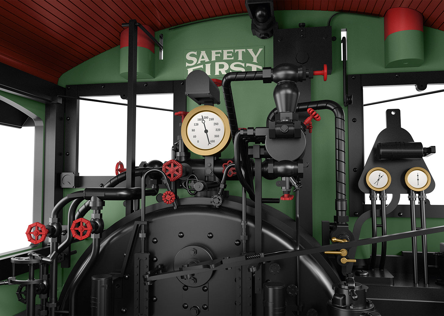 LGB 26701 G Roaring Camp & Big Trees Railroad Shay Steam Locomotive #7