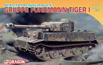 Dragon 7368 1:72 Sd.Kfz.181 Pz.Kpfw.VI Ausf.E Gruppe Fehrmann Tiger I Model Kit