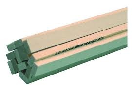 Midwest Products 4046 1/8" x 1/4" x 24" Micro-Cut Basswood Strip (Pack of 15)