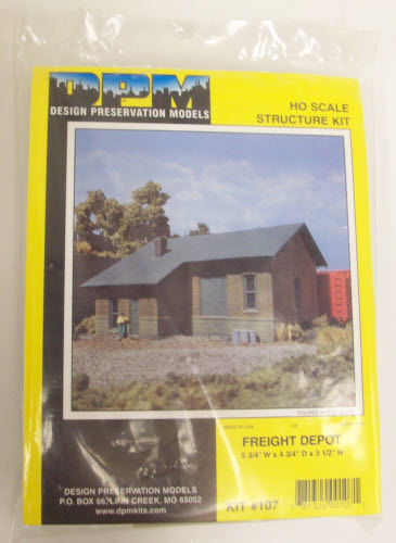 DPM 10700 HO Scale Freight Depot Building Kit