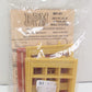DPM 301-61 HO Street Level Wall Sections W/20th Century Entry Kit