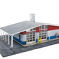 Walthers 933-3543 HO Drive-in Oil Change - Repurposed Gas Station Kit