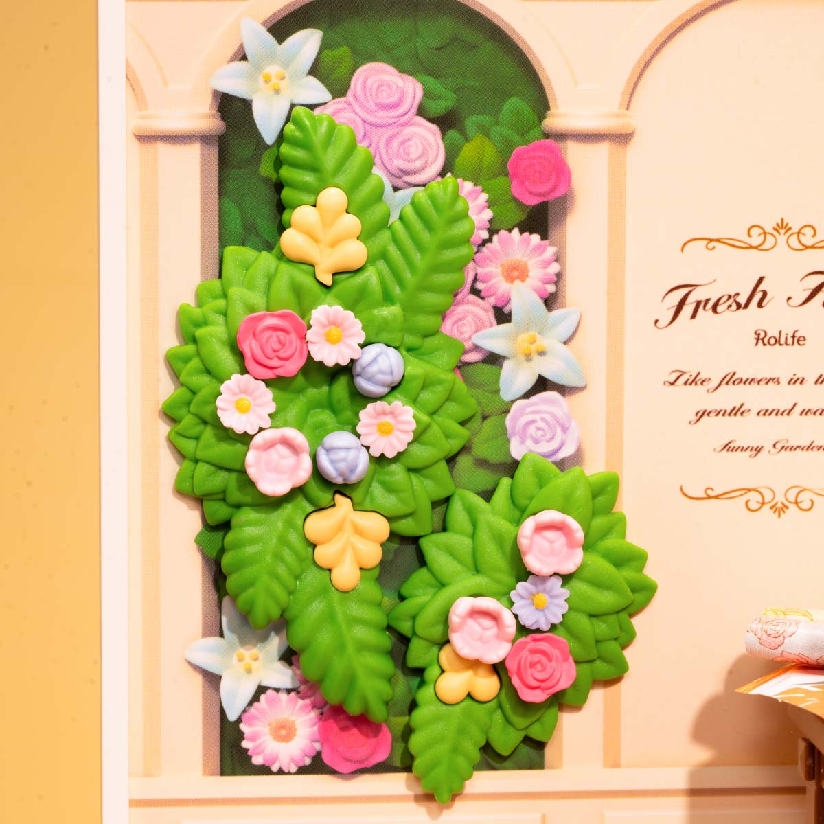 Robotime DW017B Rolife Fresh Flower Shop DIY Miniature House