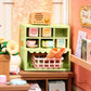 Robotime DW017B Rolife Fresh Flower Shop DIY Miniature House