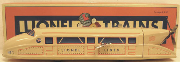 Schilling 44245 Lionel Lines Wind-Up Tinplate Rail Zeppelin EX/Box