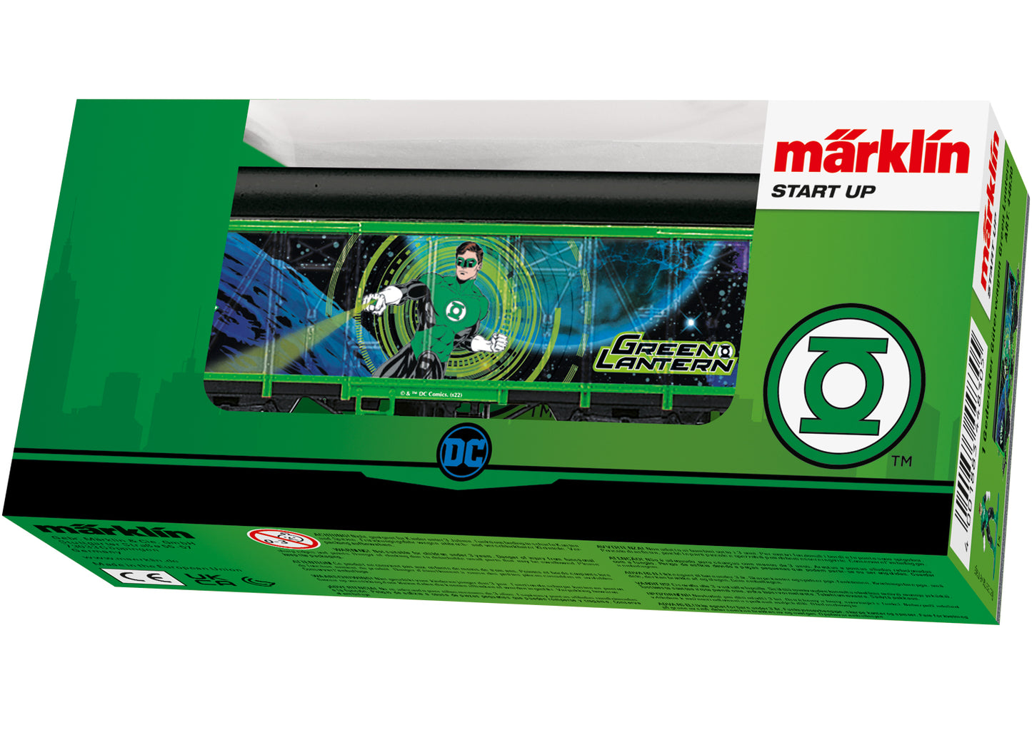Marklin 44830 HO Marklin Start Up - Green Lantern Boxcar