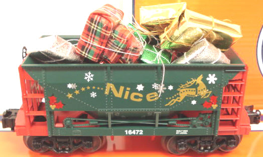 Lionel 6-16470 Naughty and Nice Ore Car (Set of 2) NIB