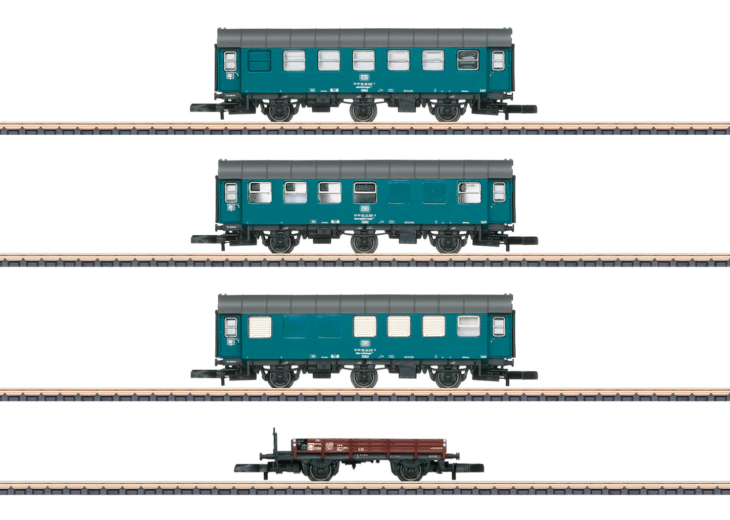 Marklin 87762 Z DB Construction Train Car Set