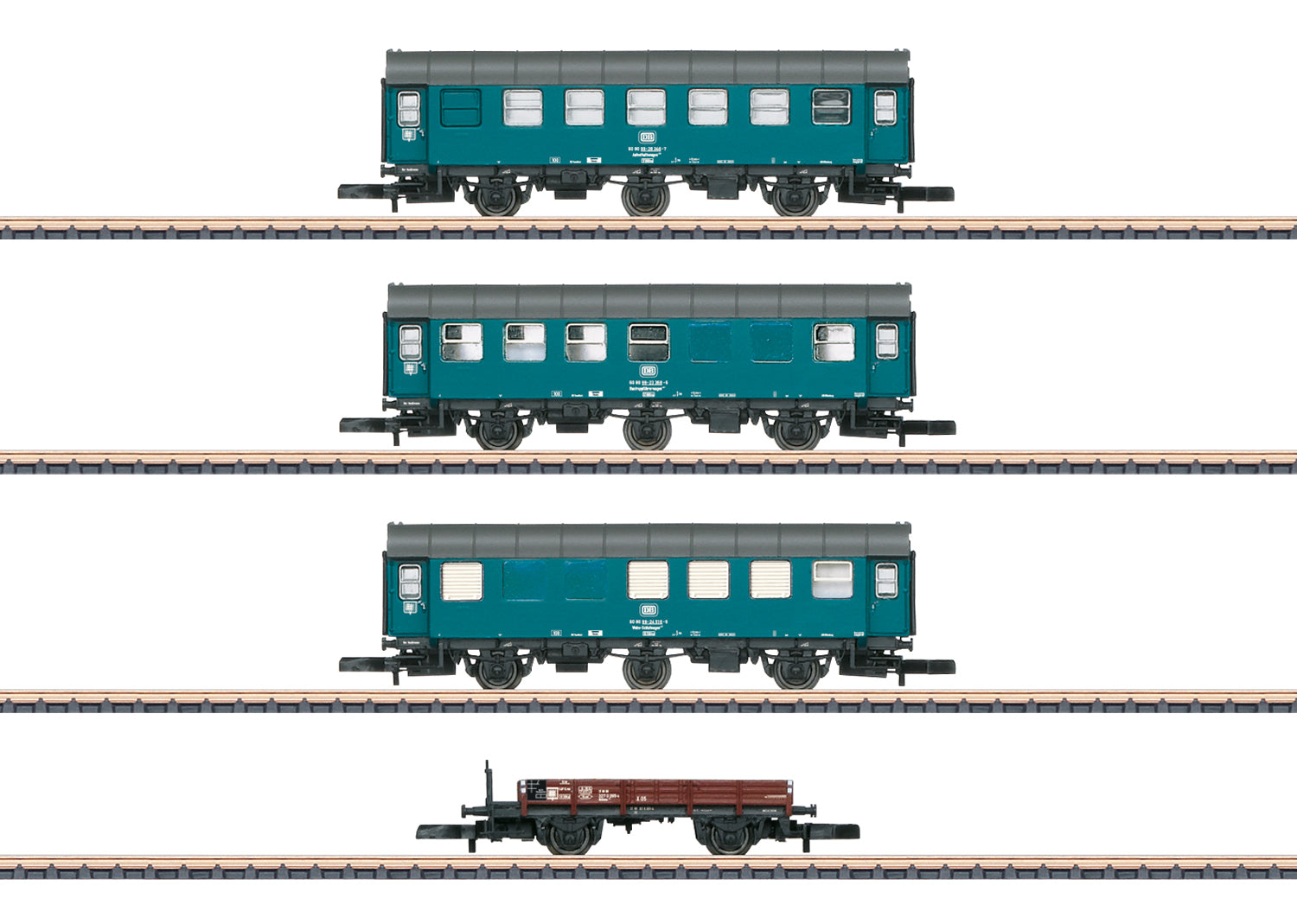 Marklin 87762 Z DB Construction Train Car Set