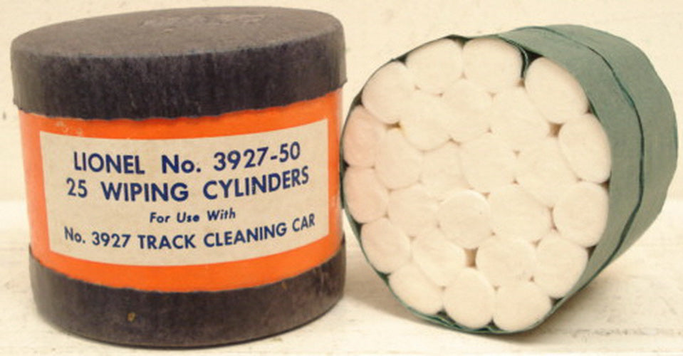 Lionel 3927-50 Dealer Container Track Cleaner Wipers (Pack of 25)