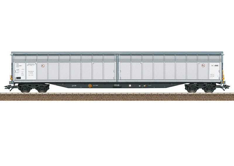 Trix 24554 HO Polish State Railroad Hbbins High-Capacity Sliding Wall Boxcar