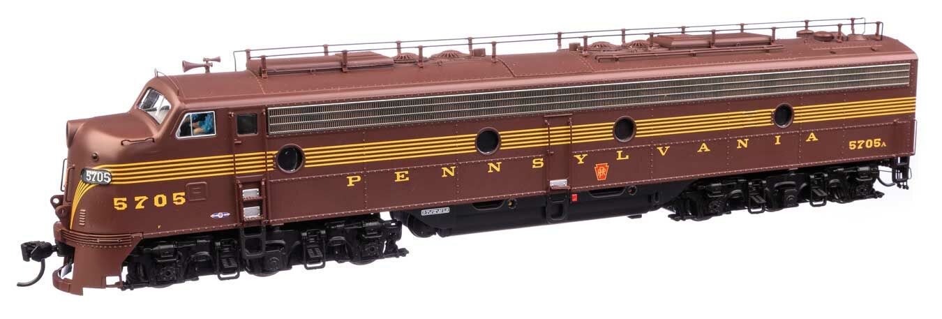 Walthers 920-42900 HO PRR EMD E8 A-A Diesel Loco w/ Sound & DCC #5705A, 5763A