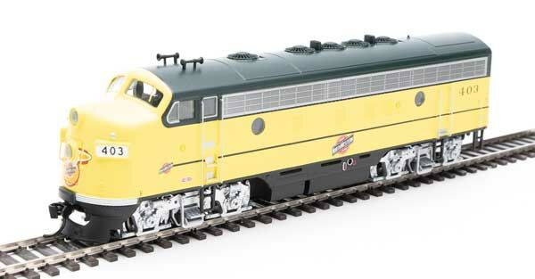 Walthers 910-19970 HO CNW EMD F7 A Diesel Locomotive w/ ESU Sound & DCC #403
