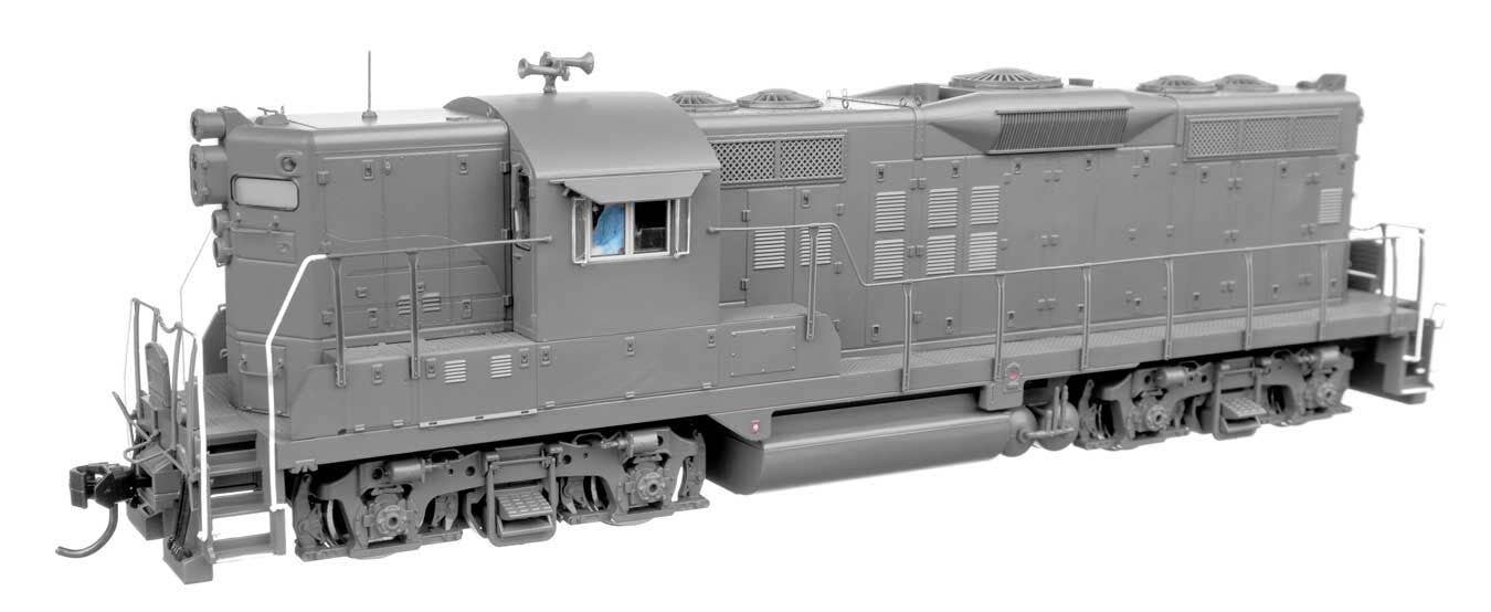 Walthers 920-42726 HO Undecorated Phase II EMD GP9 Diesel Locomotive Sound & DCC
