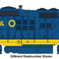 Walthers 920-42728 HO C&O Phase II EMD GP9 Diesel Locomotive Sound and DCC #6852
