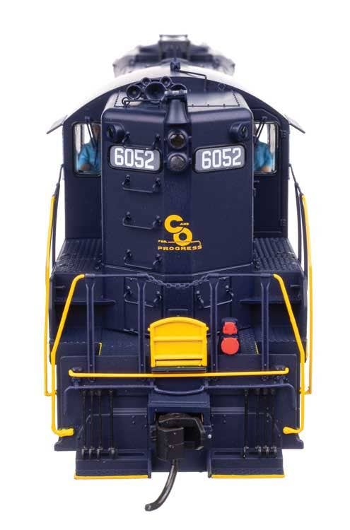 Walthers 920-42728 HO C&O Phase II EMD GP9 Diesel Locomotive Sound and DCC #6852
