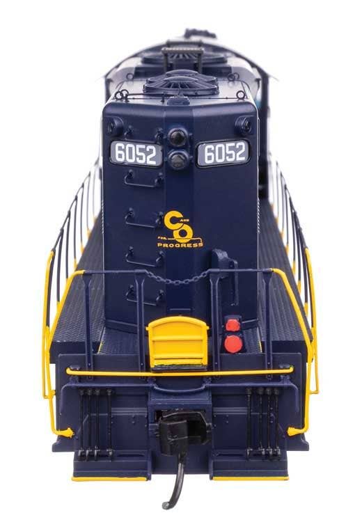 Walthers 920-42728 HO C&O Phase II EMD GP9 Diesel Locomotive Sound and DCC #6852