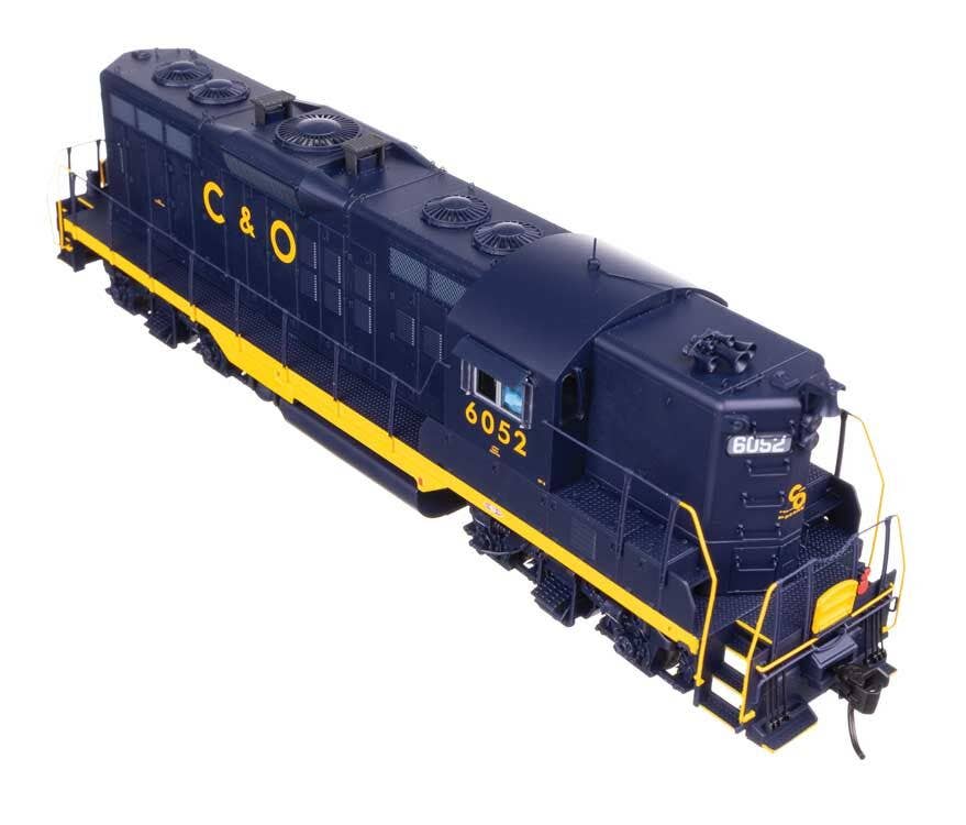Walthers 920-42728 HO C&O Phase II EMD GP9 Diesel Locomotive Sound and DCC #6852