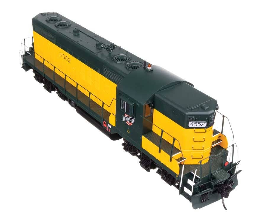 Walthers 920-42729 HO CNW Phase II EMD GP9 Diesel Locomotive Sound and DCC #4552