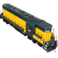 Walthers 920-42730 HO CNW Phase II EMD GP9 Diesel Locomotive Sound and DCC #4559