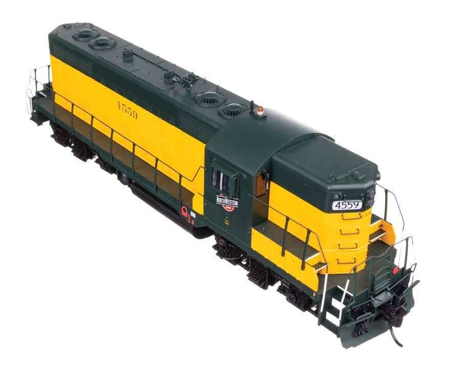 Walthers 920-42730 HO CNW Phase II EMD GP9 Diesel Locomotive Sound and DCC #4559