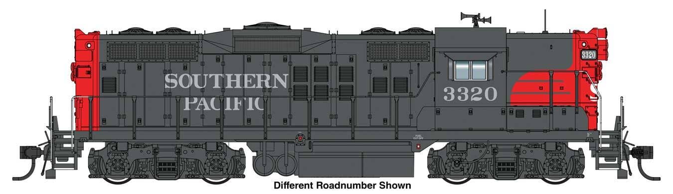 Walthers 920-42734 HO SP Phase II EMD GP9 Diesel Locomotive Sound and DCC #3348
