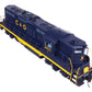 Walthers 920-49728 HO C&O Phase II EMD GP9 Diesel Locomotive Standard DC #6071